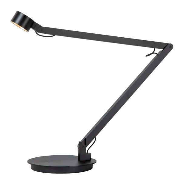 Lucide Premium OGDEN - Table lamp- LED 3 StepDim - 1x7W 3000K - Black - detail 5